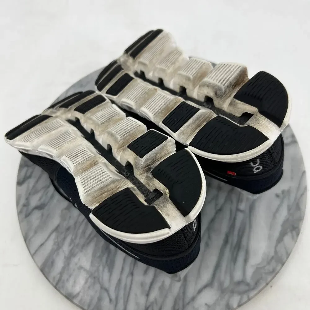 On Womens 10 Shoes Black Cloud 5 Running Lightweight Mesh Sneakers 59.98904